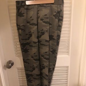 Banana republic satin camo pants